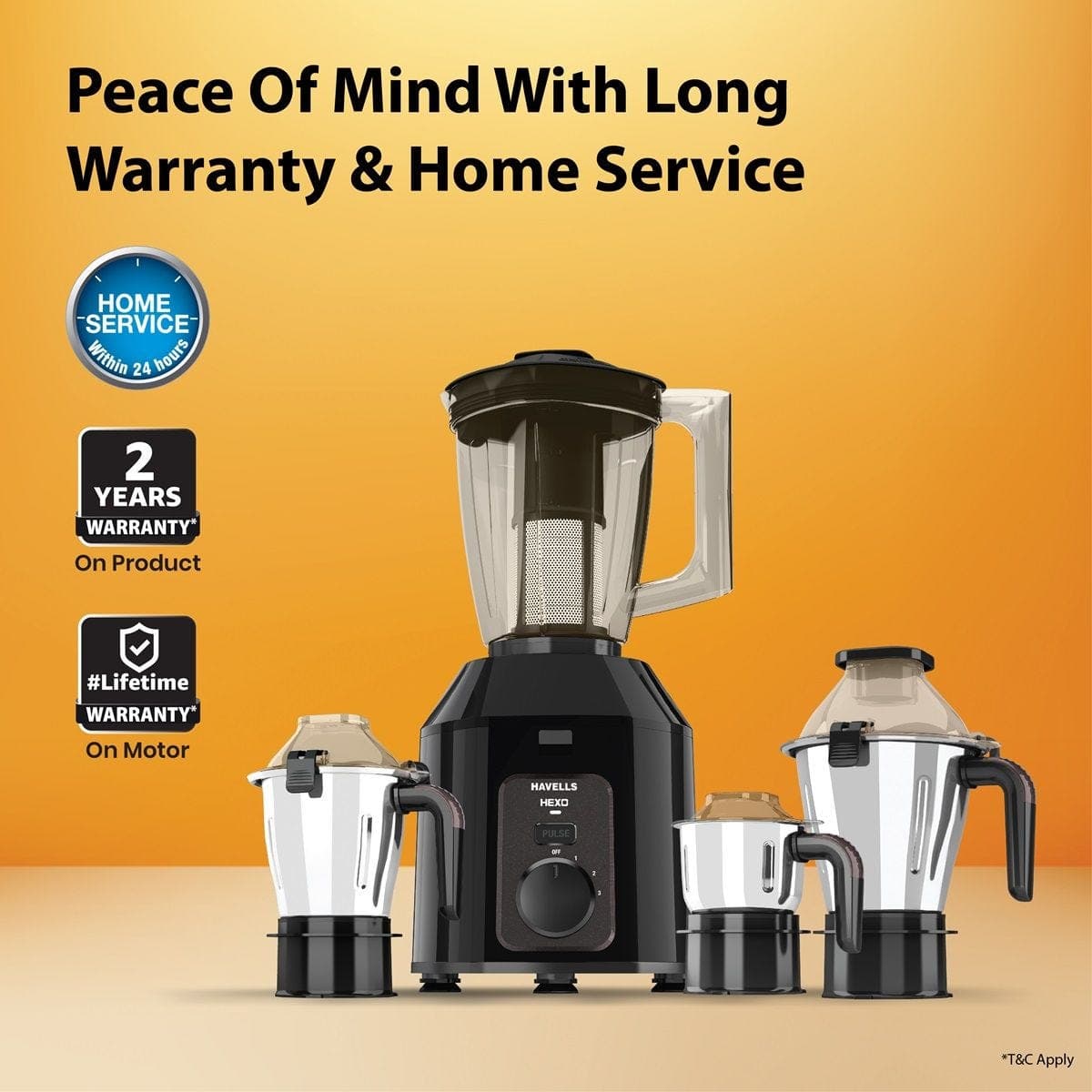HEXO PLUS JUICER/MIXER GRINDER  — view 3