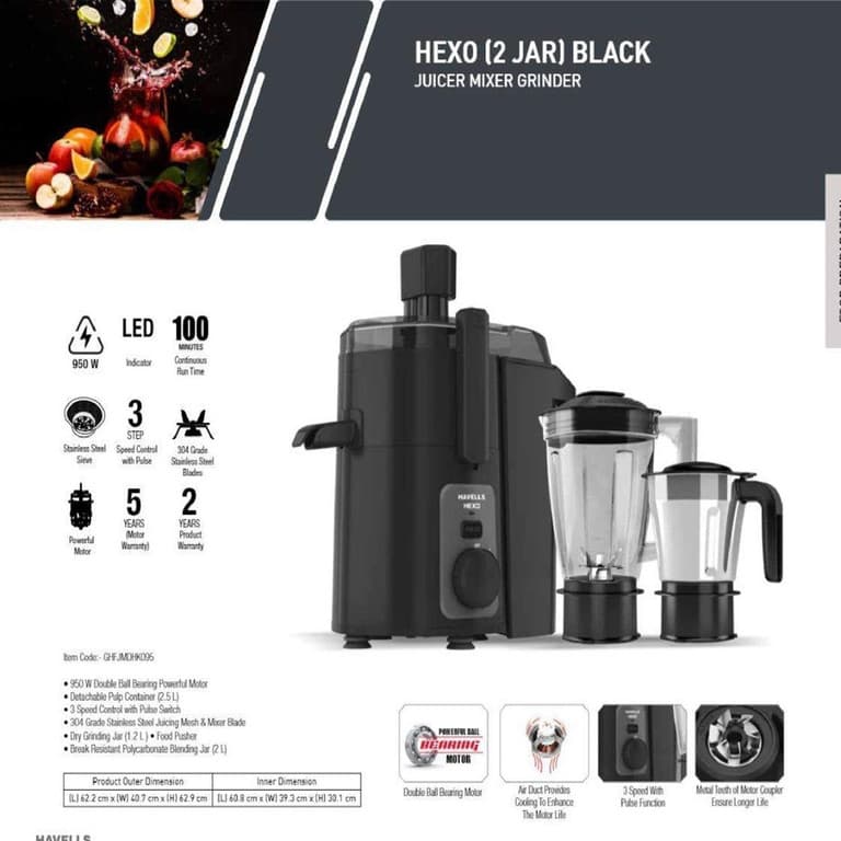 HEXO BLACK  — view 4
