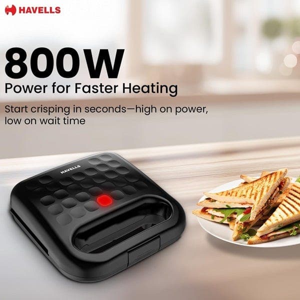 QUICK CRUNCH GRILL SANDWICH MAKER  — view 2