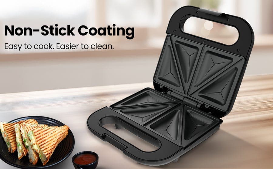 QUICK CRUNCH GRILL SANDWICH MAKER  — view 4