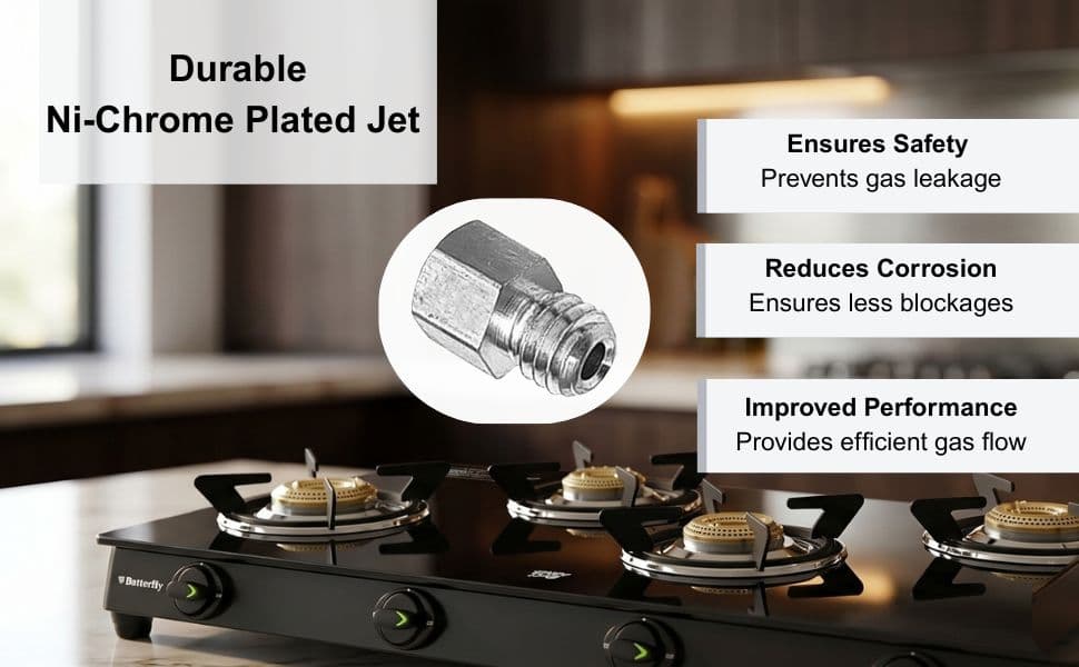 BUTTERFLY ALPHA MAX 4 BURNER  — view 3
