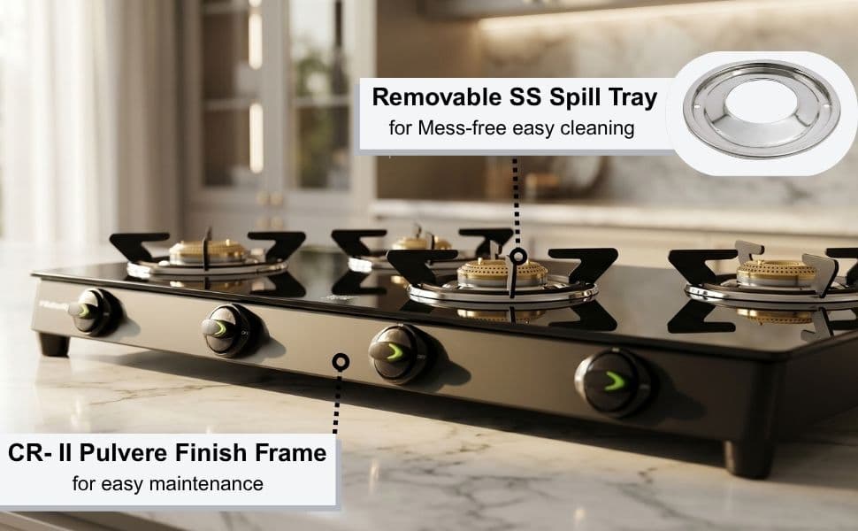 BUTTERFLY ALPHA MAX 4 BURNER  — view 4
