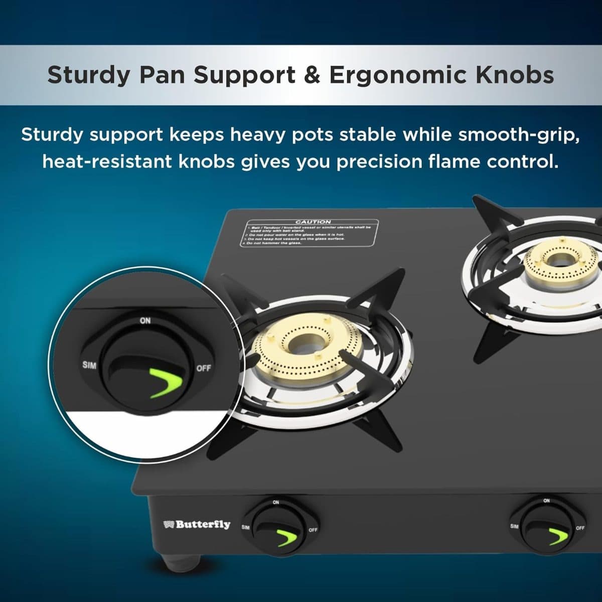 BUTTERFLY ALPHA MAX 4 BURNER  — view 8